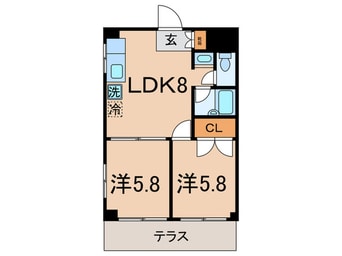 間取図 エトワ－ル