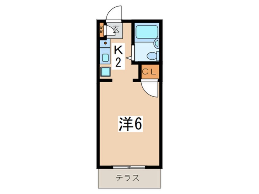 間取図 ベルメゾン・エレガンス