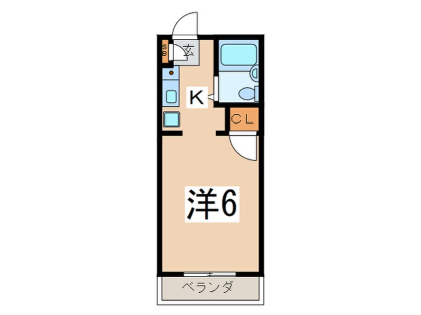 間取図 ベルメゾン・エレガンス