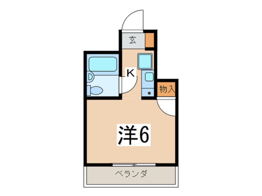 間取図 ベルメゾン・エレガンス