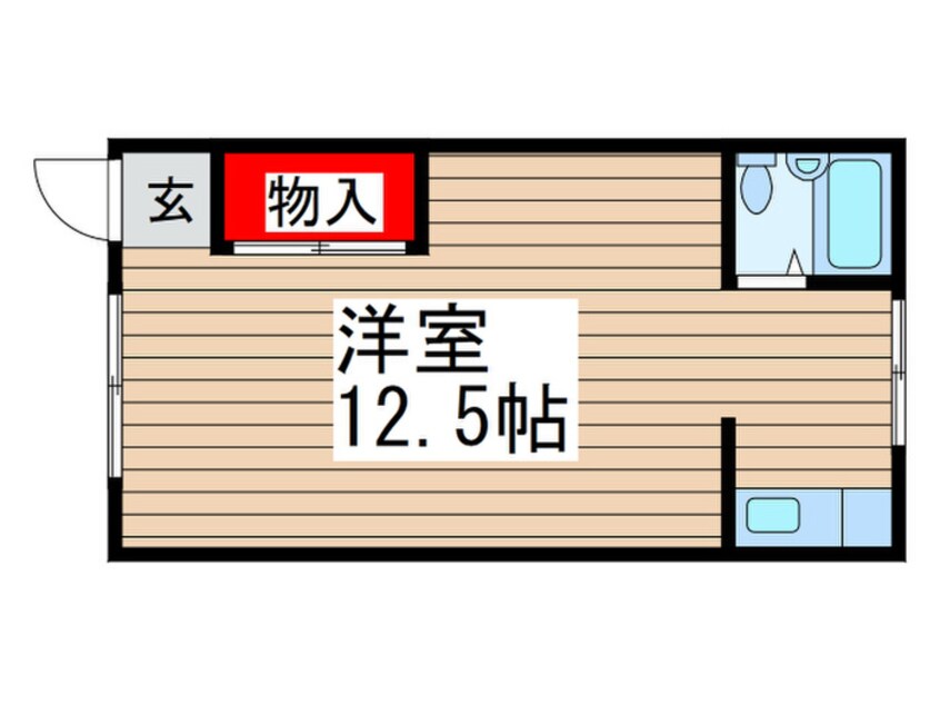 間取図 ア－バン  シャンテイ