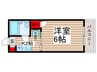 マンションみどり 1Kの間取り