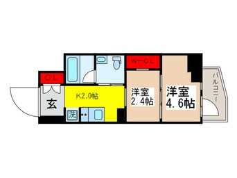 間取図 ARKMARK水天宮前Ⅰ