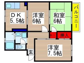 間取図 岩井ハイツ