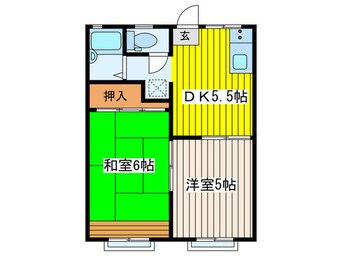 間取図 ＣＡＳＡ  ＥＳＴＡＣＩＯＮ