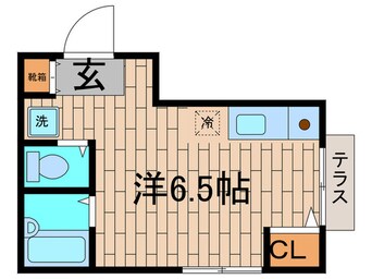 間取図 ウインズMARUCODORI Ｂ棟