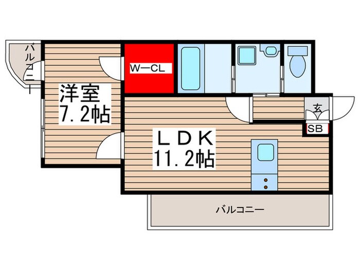 間取り図 ソルパシオ亀有