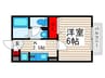 エムグランデⅠ 1Kの間取り