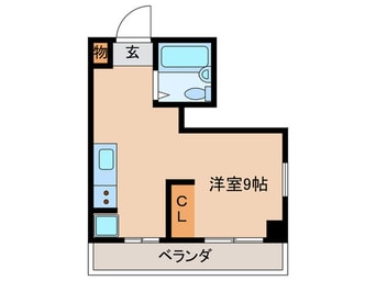間取図 マンション高田(203)