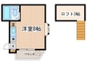 ネオハイツ 1Rの間取り