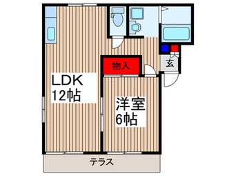 間取図 エクセレントハイツ