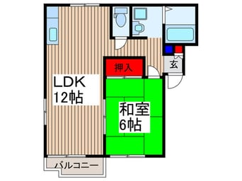 間取図 エクセレントハイツ