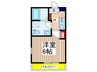 KLEIS武蔵関 1Kの間取り