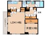 坂本邸 1LDKの間取り