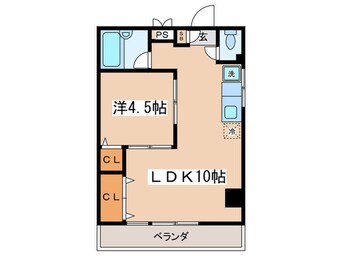 間取図 岩井田ビル