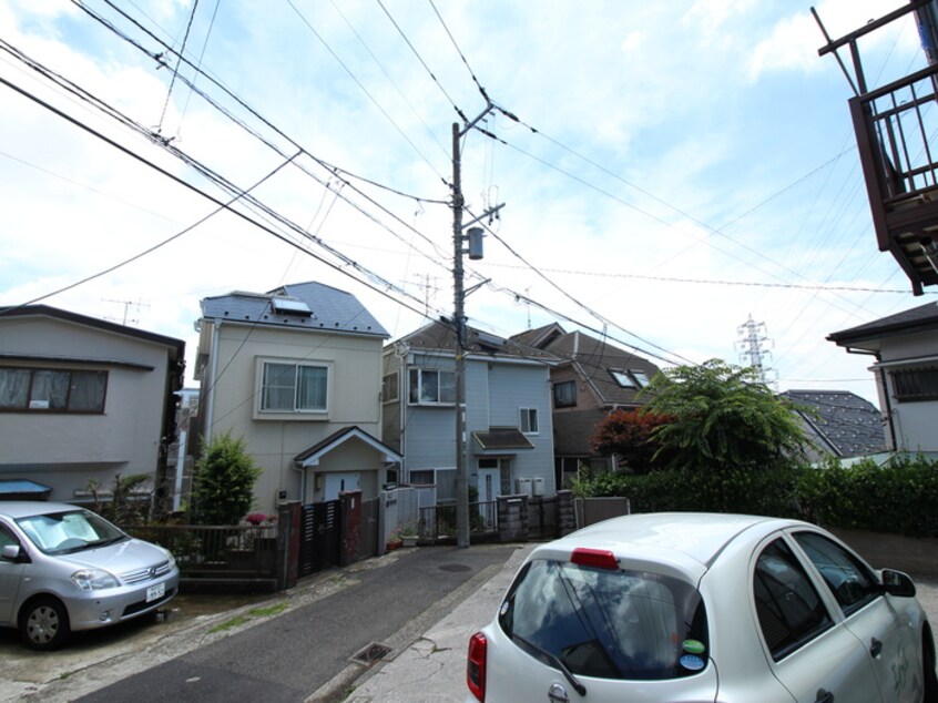 室内からの展望 ハイツＫ６（釜台）