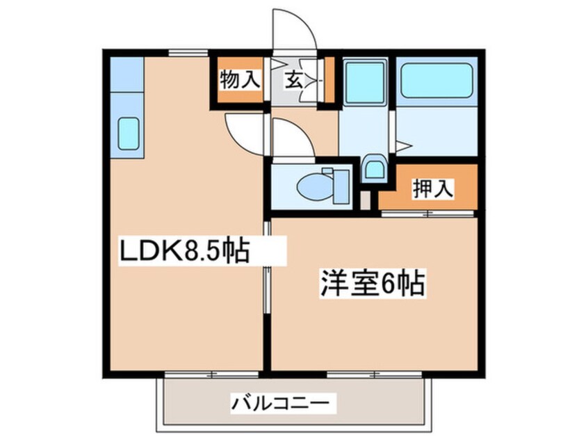 間取図 ユアサイド