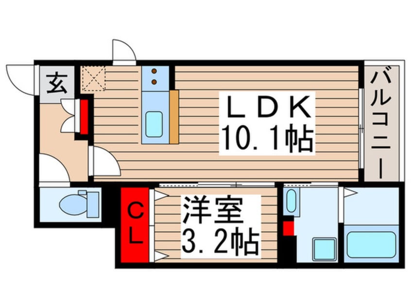 間取図 サウスウインド