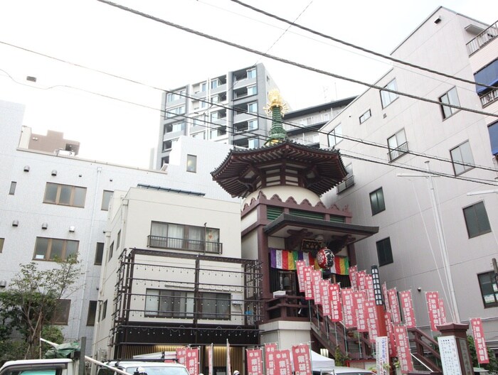 薬研堀不動院(公園)まで682m ﾒｿﾞﾝｶﾙﾑ日本橋馬喰町