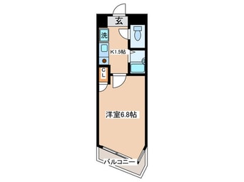 間取図 ヴェルデコリーナ東林間