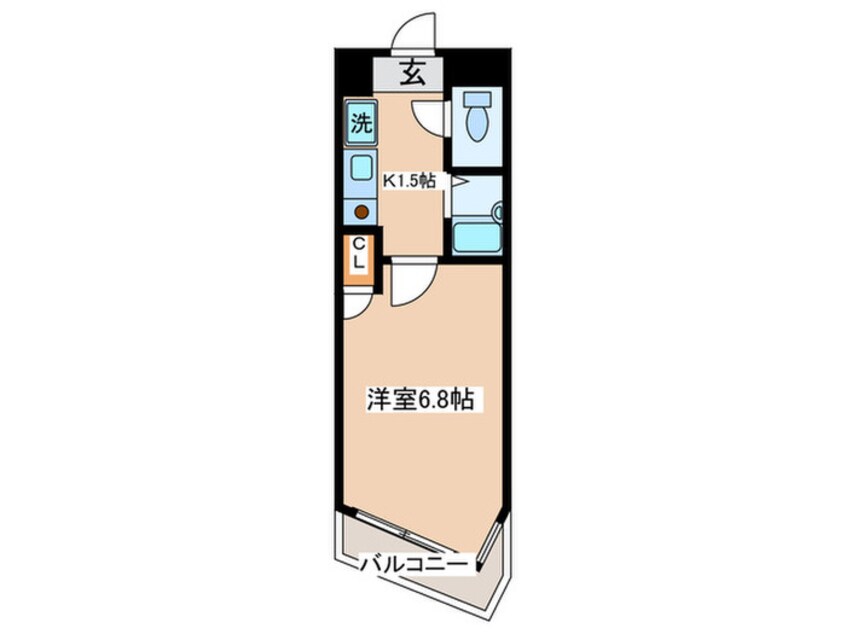 間取図 ヴェルデコリーナ東林間