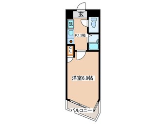 間取図 ヴェルデコリーナ東林間