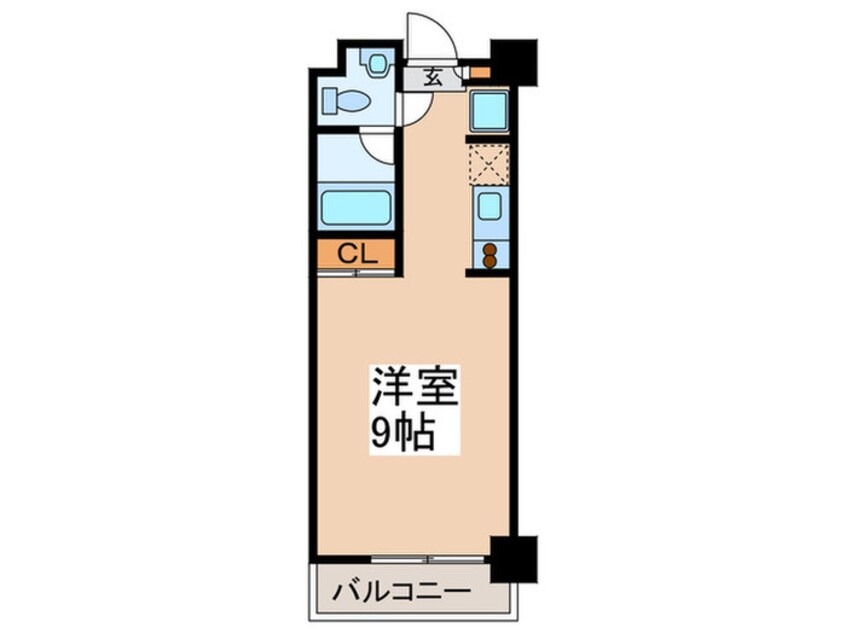 間取図 グレンパ－ク秋葉原イ－スト