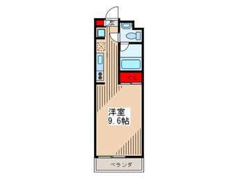 間取図 グレンパ－ク秋葉原イ－スト