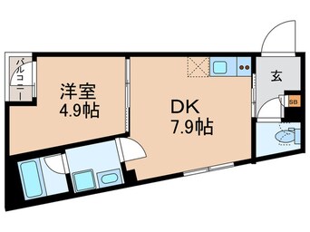 間取図 FLUFFY西早稲田