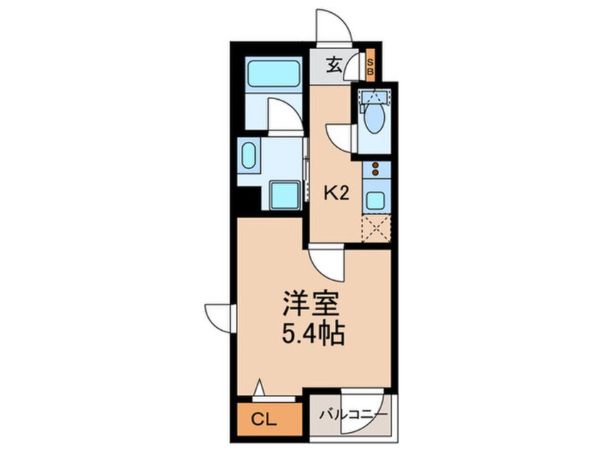 間取図 FLUFFY西早稲田