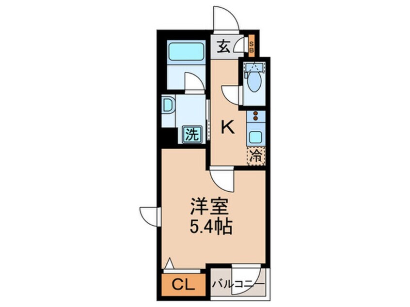 間取図 FLUFFY西早稲田