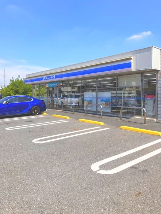 ローソン八潮鶴ケ曽根東店(コンビニ)まで450m ハイツ天神Ｂ