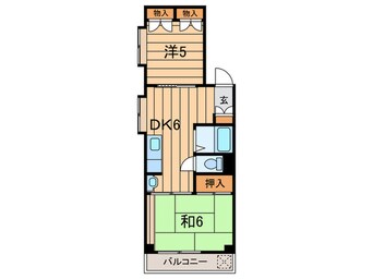 間取図 富士ビル(301－305)