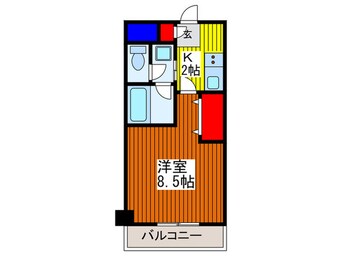 間取図 プレソルティ－川口元郷