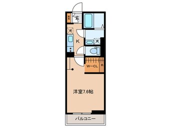 間取図 ウェルデンスD-stay　B棟