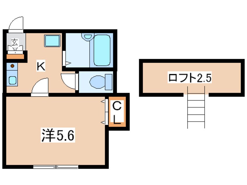 間取図 ｱｾﾞﾘｱｶﾞｰﾃﾞﾝｽﾞ百合ヶ丘壱番館