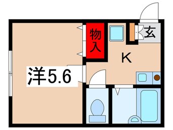 間取図 ｱｾﾞﾘｱｶﾞｰﾃﾞﾝｽﾞ百合ヶ丘壱番館