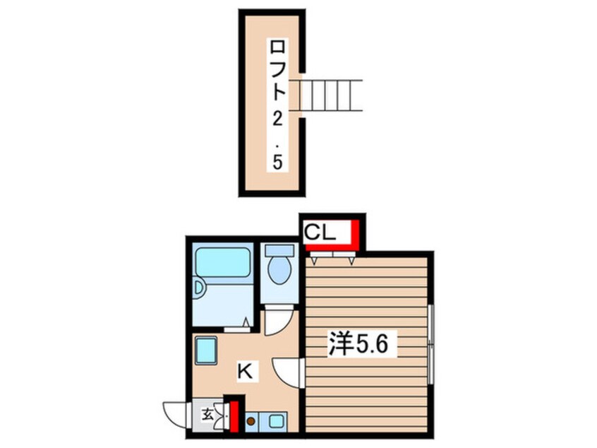 間取図 ｱｾﾞﾘｱｶﾞｰﾃﾞﾝｽﾞ百合ヶ丘壱番館