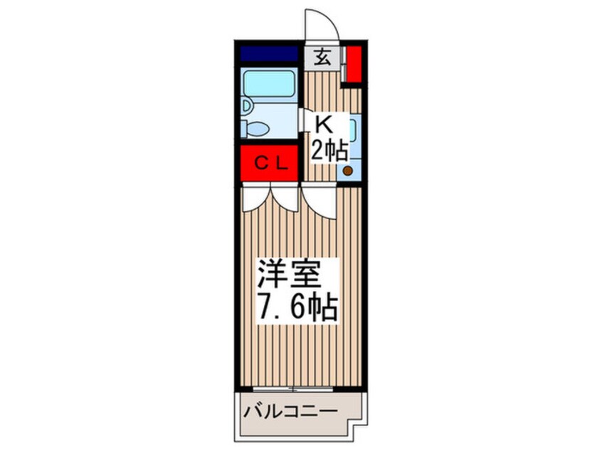 間取図 武蔵浦和ハイツ