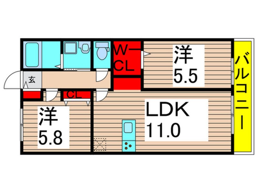 間取図 オーク本木