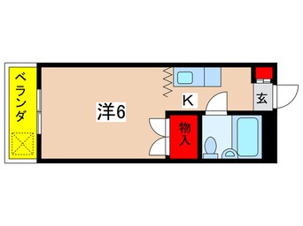 間取図 ハイネス四ツ木