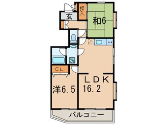 間取図 Ｈｉｌｌｓ　Ｃｏｕｒｔ宮前平