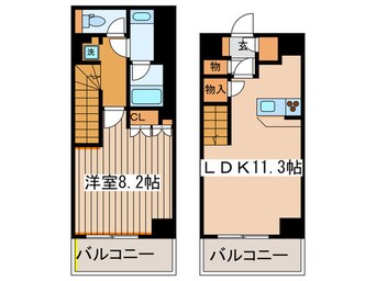 間取図 エスティメゾン王子