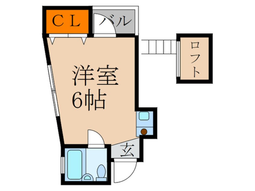 間取図 メゾンアライ中野