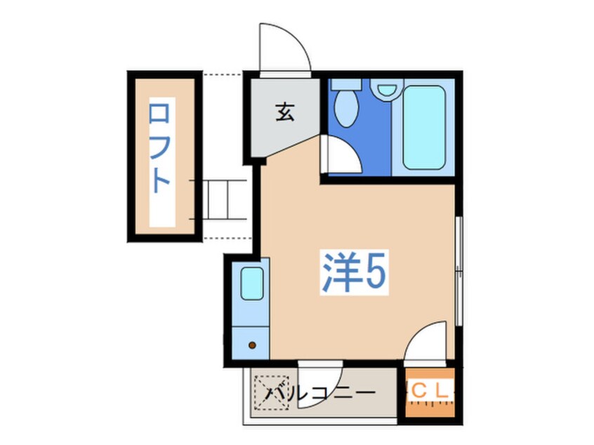 間取図 メゾンアライ中野