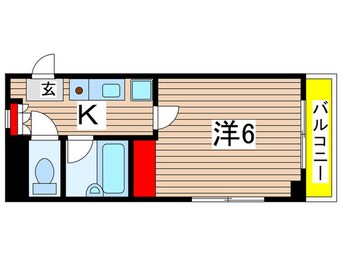 間取図 グランドパレス末広