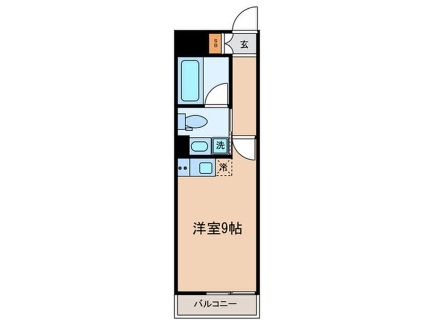間取図 ファビオ東大前