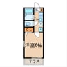 エルレーブ 1Kの間取り