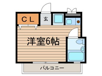 間取図 グリーンフラッツ成城
