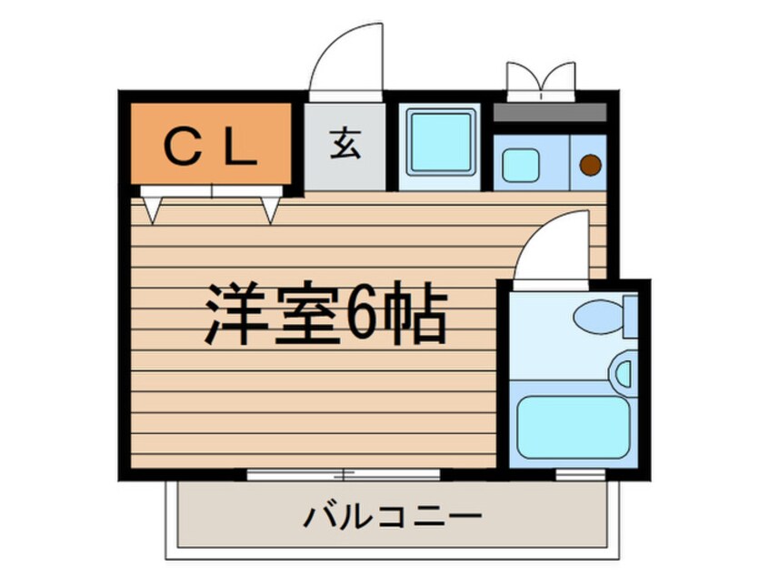 間取図 グリーンフラッツ成城